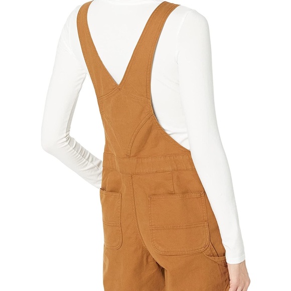 Carhartt Womens Rugged Flex Relaxed Fit Canvas Shortall Small - Picture 2 of 6